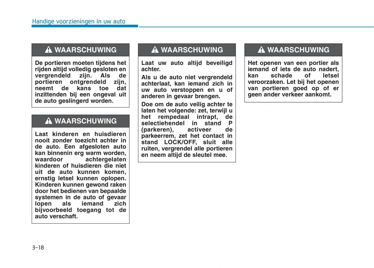 Hyundai Ioniq Hybrid handleiding / page 124