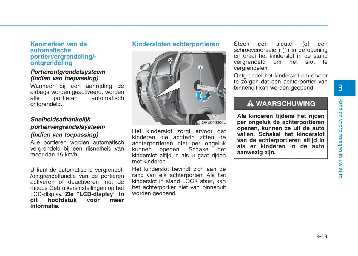 Hyundai Ioniq Hybrid handleiding / page 125