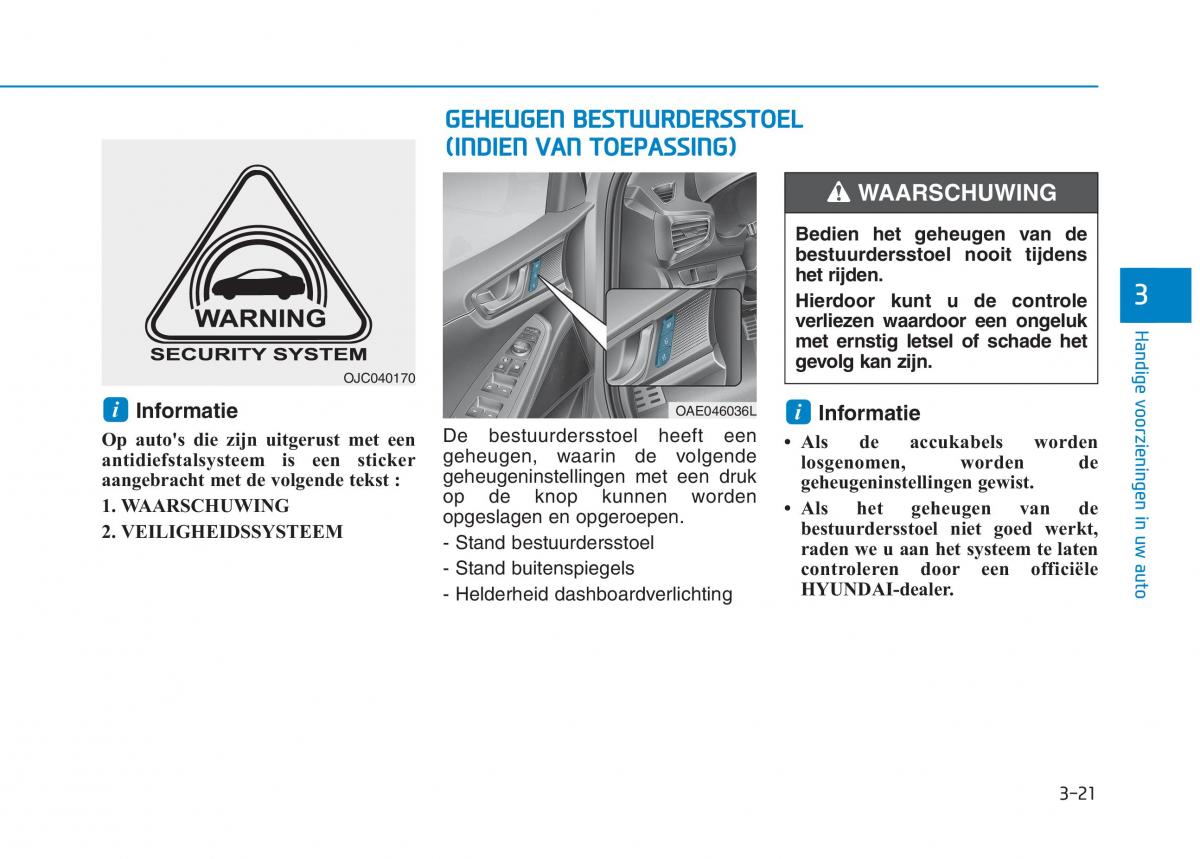 Hyundai Ioniq Hybrid handleiding / page 127