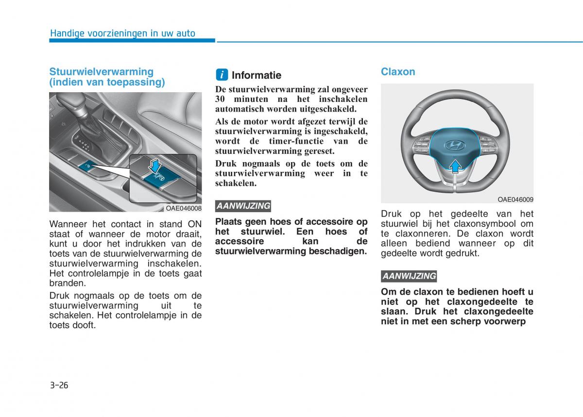 Hyundai Ioniq Hybrid handleiding / page 132