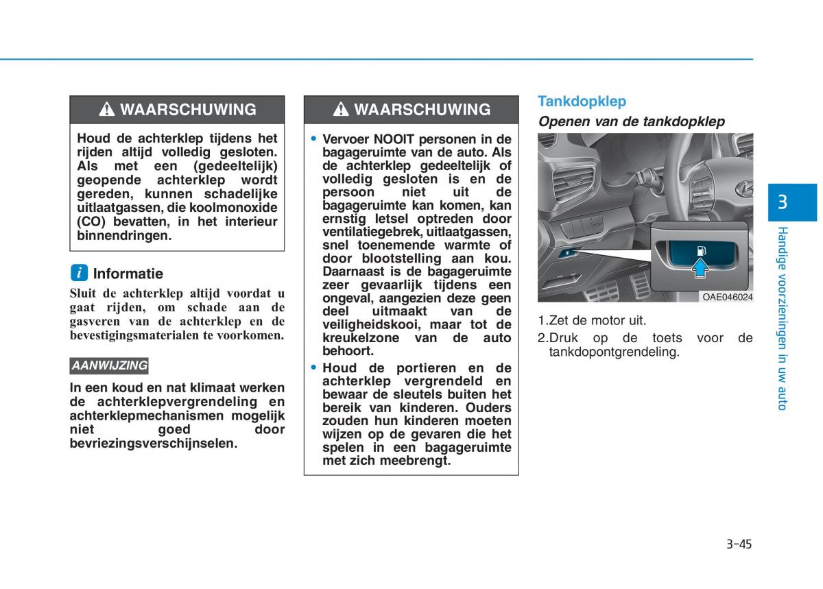 Hyundai Ioniq Hybrid handleiding / page 151