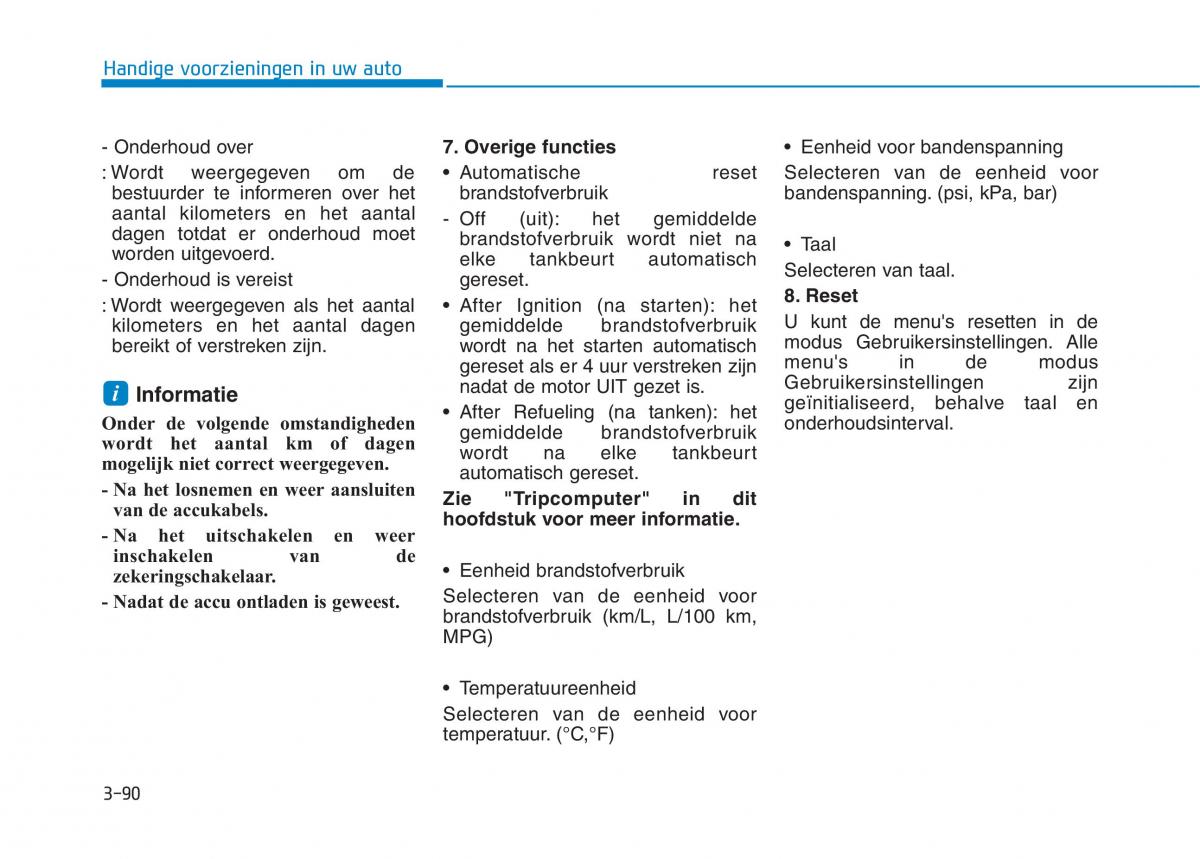 Hyundai Ioniq Hybrid handleiding / page 196