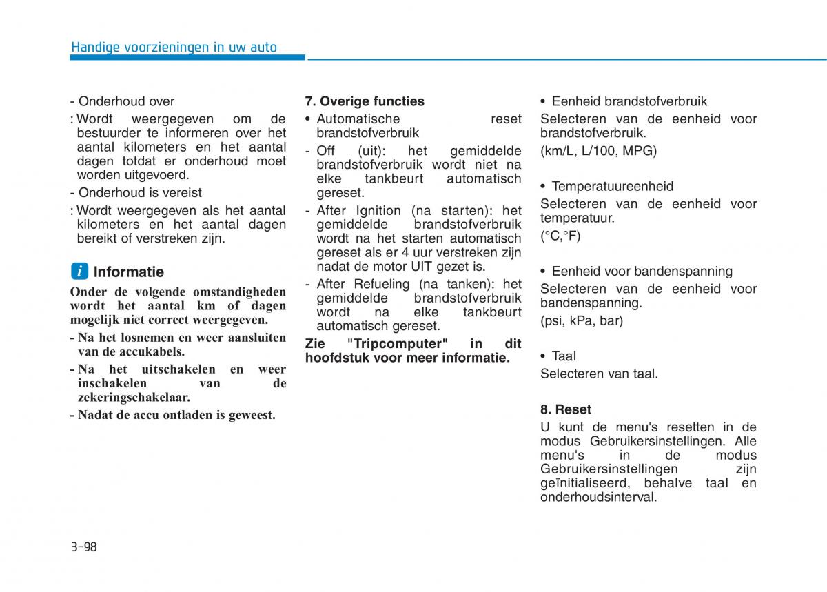 Hyundai Ioniq Hybrid handleiding / page 204