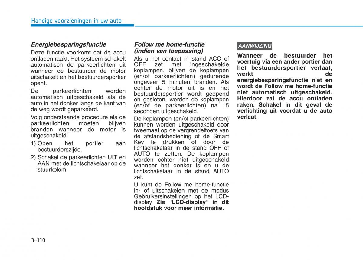 Hyundai Ioniq Hybrid handleiding / page 216