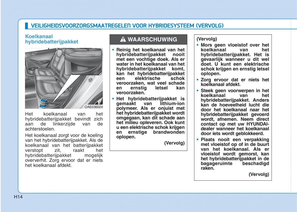 Hyundai Ioniq Hybrid handleiding / page 25