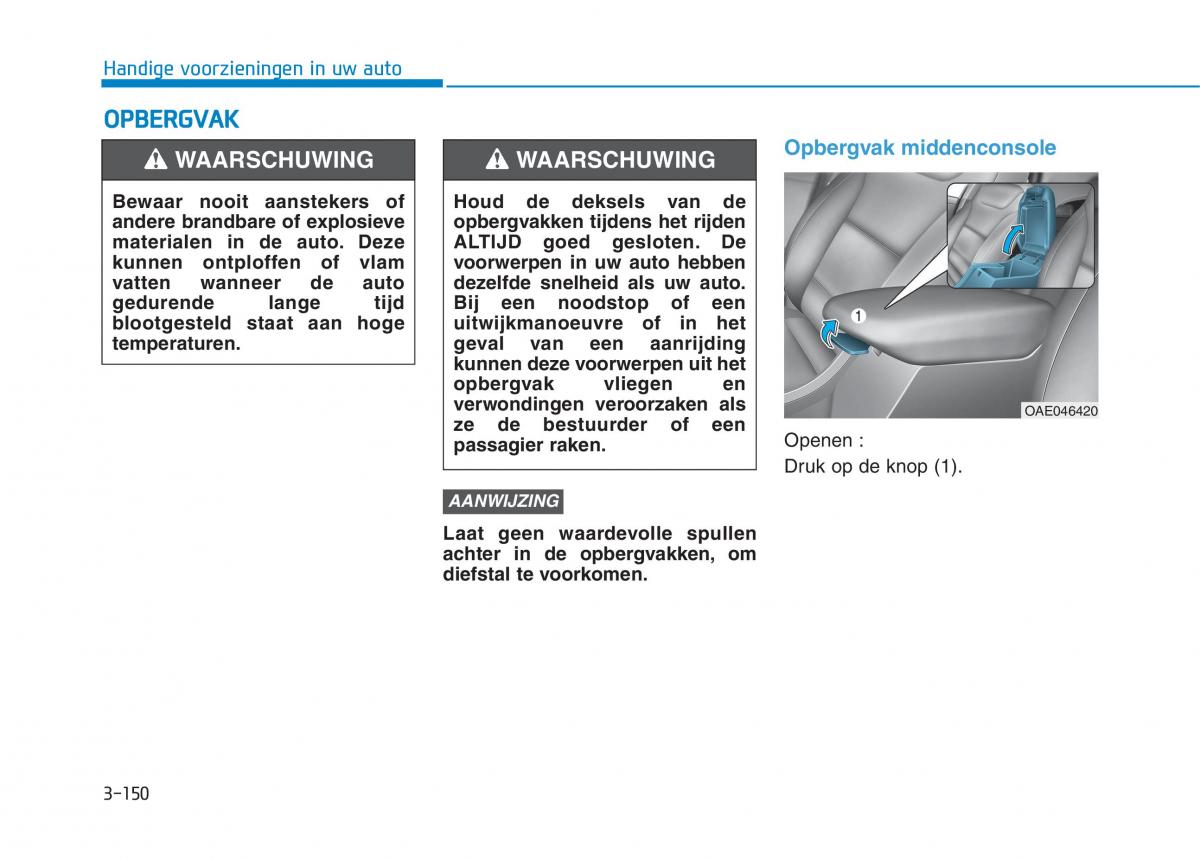 Hyundai Ioniq Hybrid handleiding / page 256