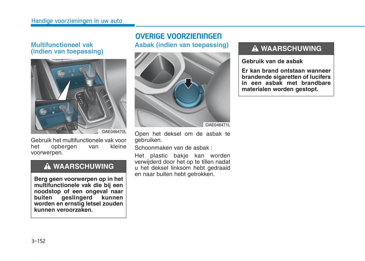 Hyundai Ioniq Hybrid handleiding / page 258