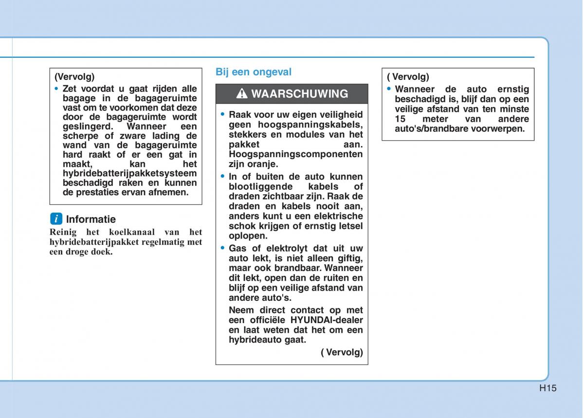 Hyundai Ioniq Hybrid handleiding / page 26