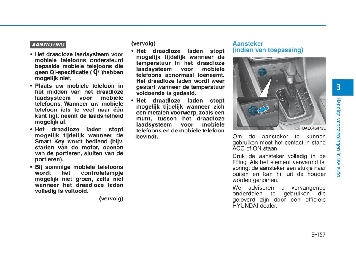 Hyundai Ioniq Hybrid handleiding / page 263