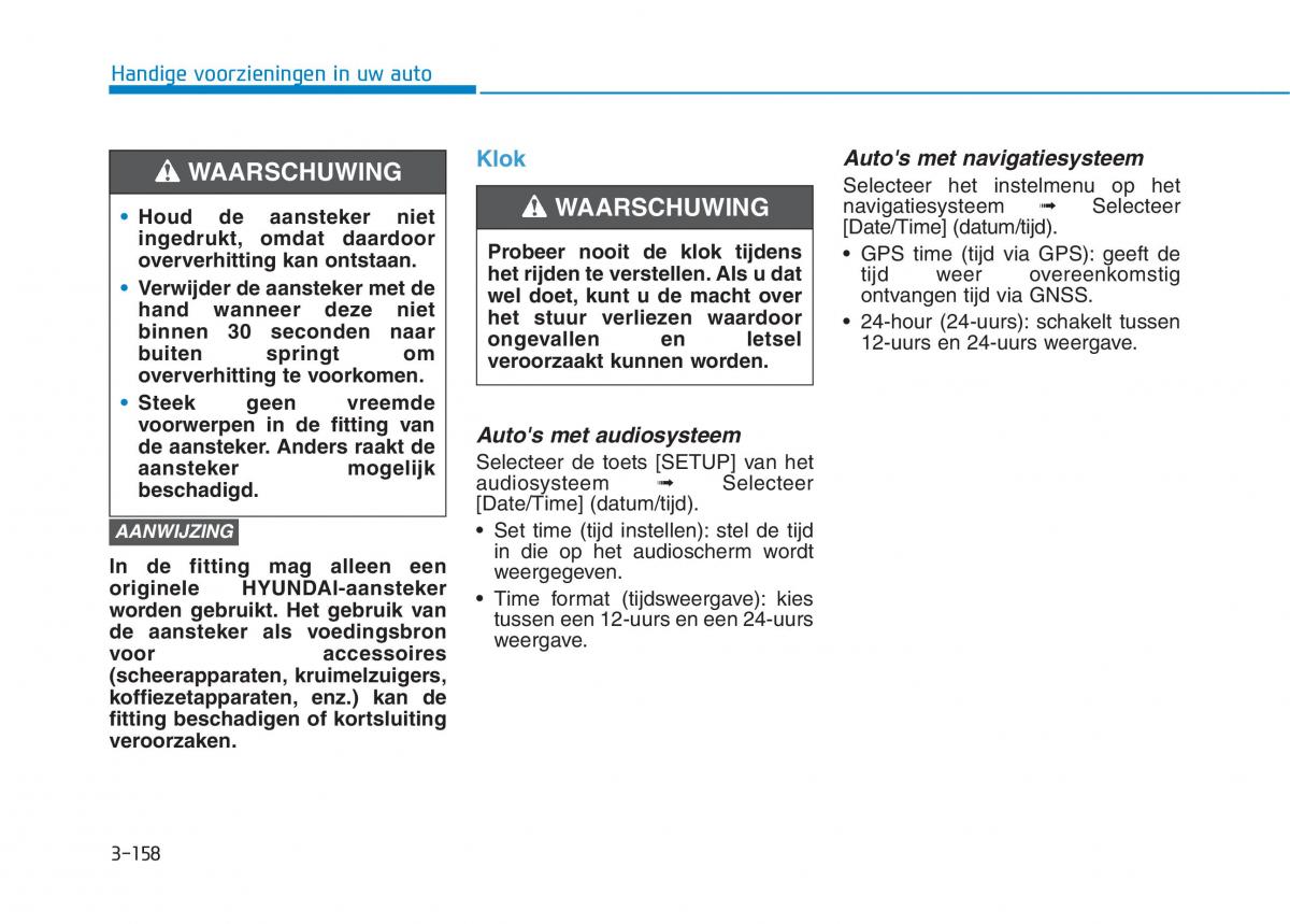 Hyundai Ioniq Hybrid handleiding / page 264