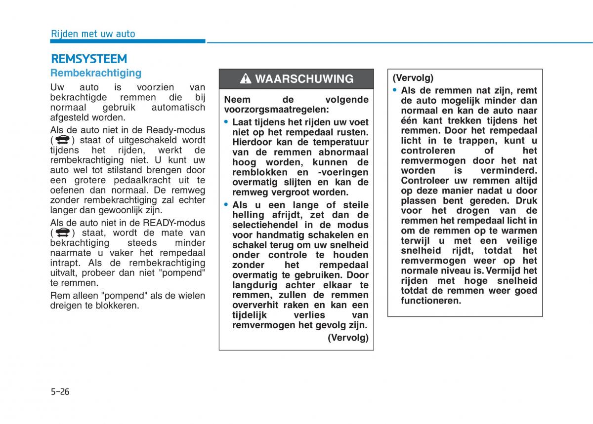 Hyundai Ioniq Hybrid handleiding / page 345