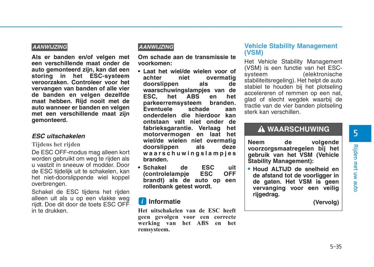 Hyundai Ioniq Hybrid handleiding / page 354