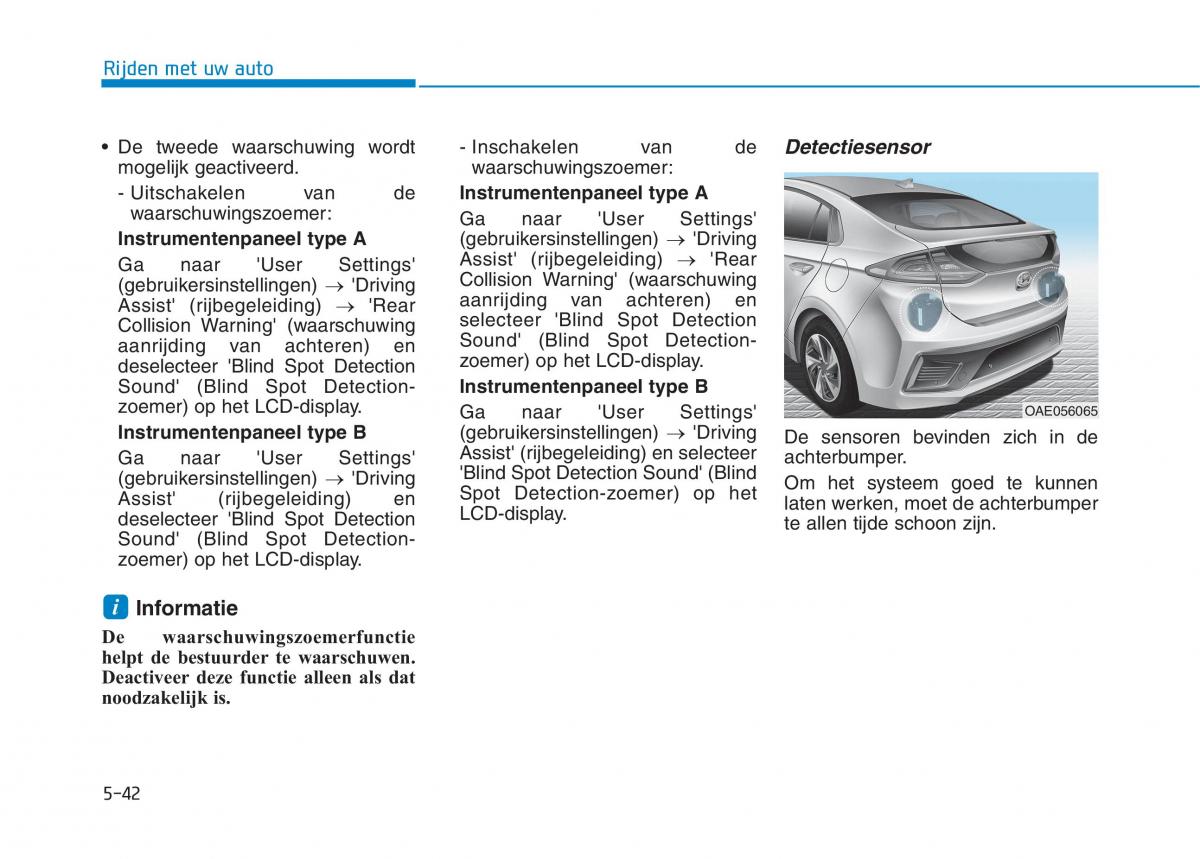 Hyundai Ioniq Hybrid handleiding / page 361