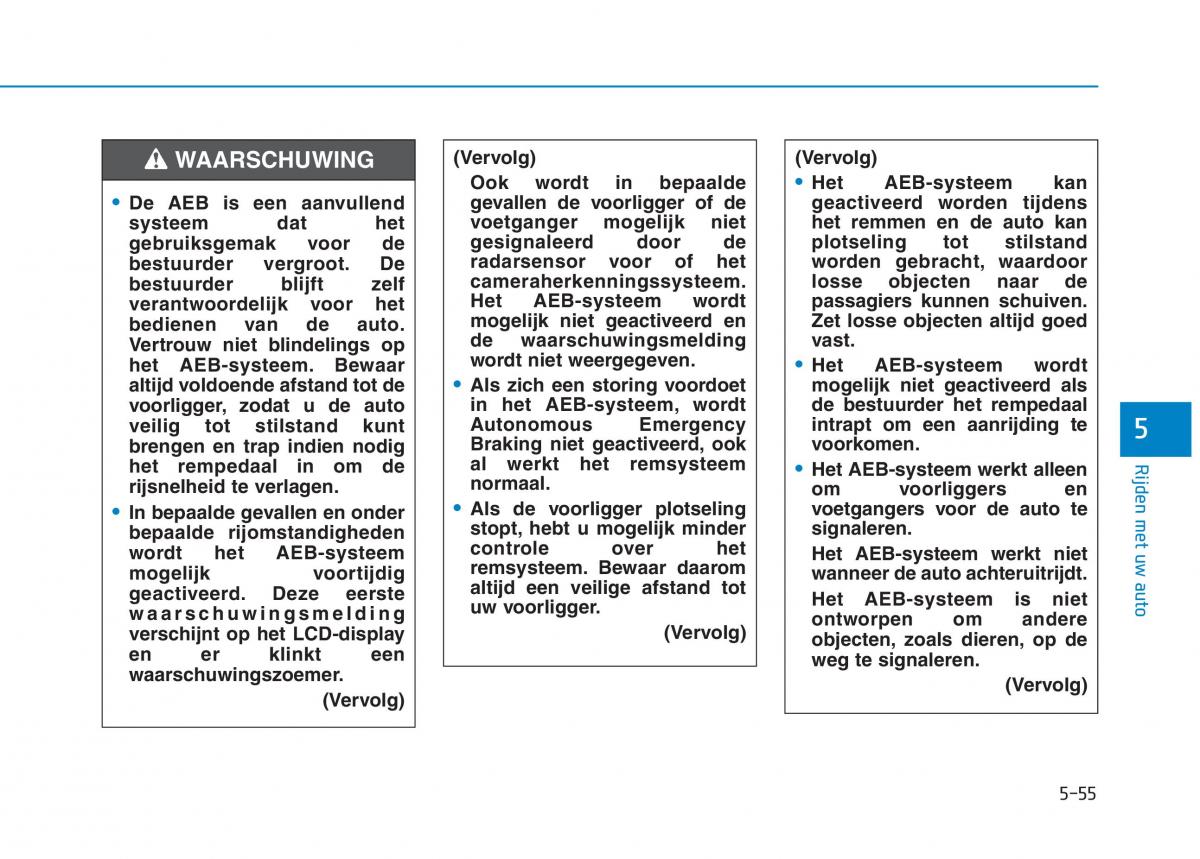 Hyundai Ioniq Hybrid handleiding / page 374