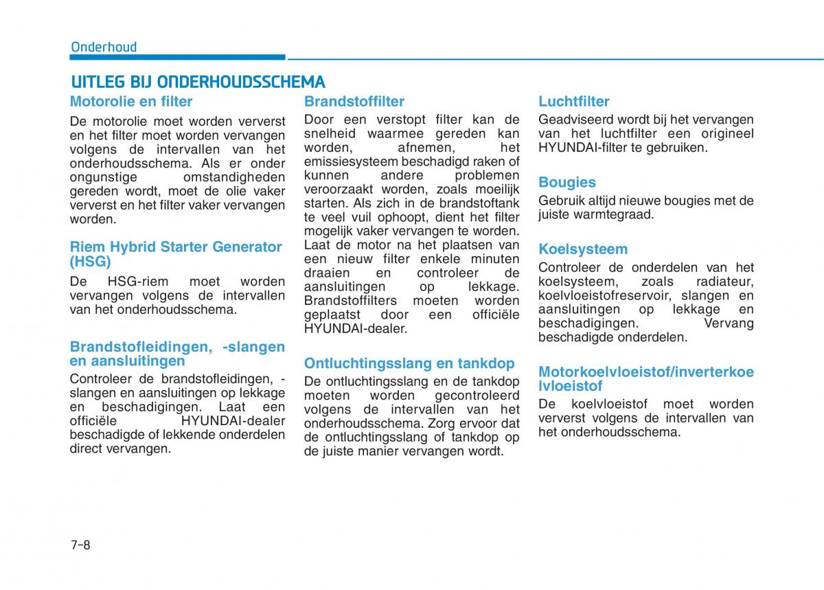 Hyundai Ioniq Hybrid handleiding / page 469