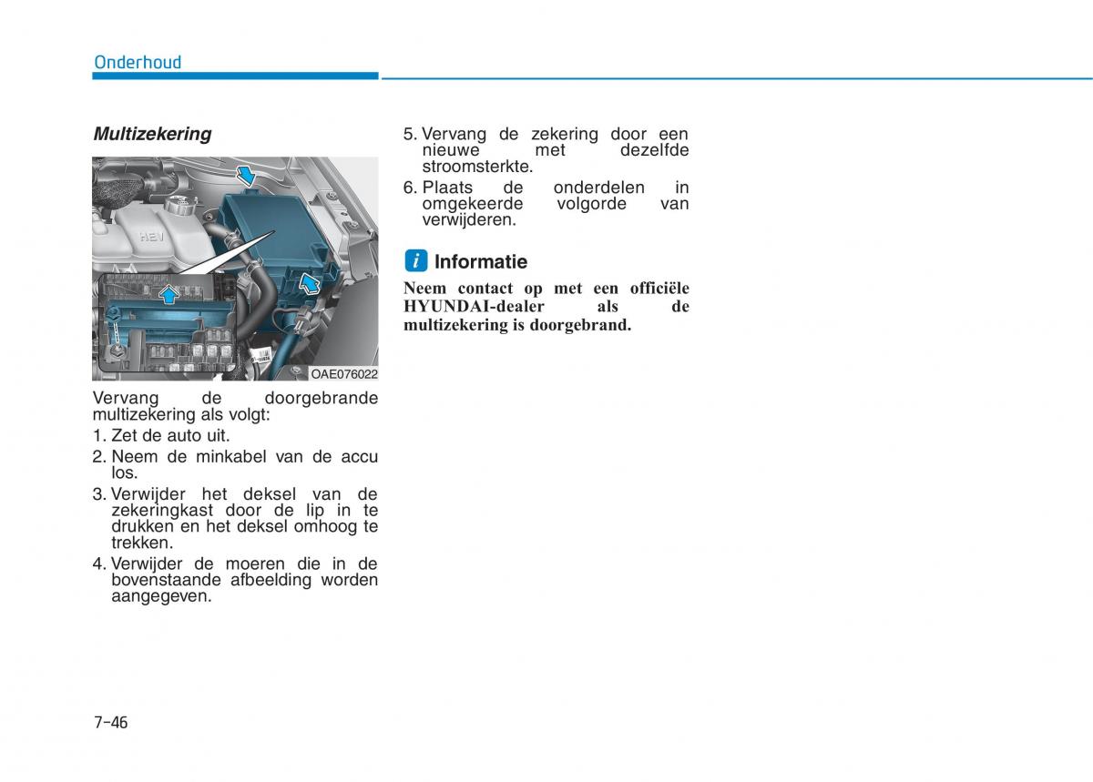 Hyundai Ioniq Hybrid handleiding / page 507