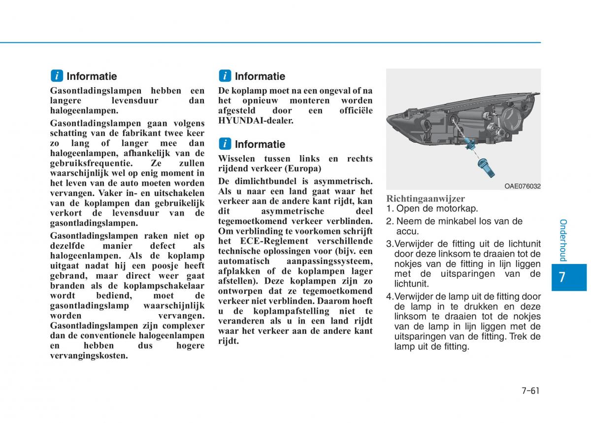 Hyundai Ioniq Hybrid handleiding / page 522