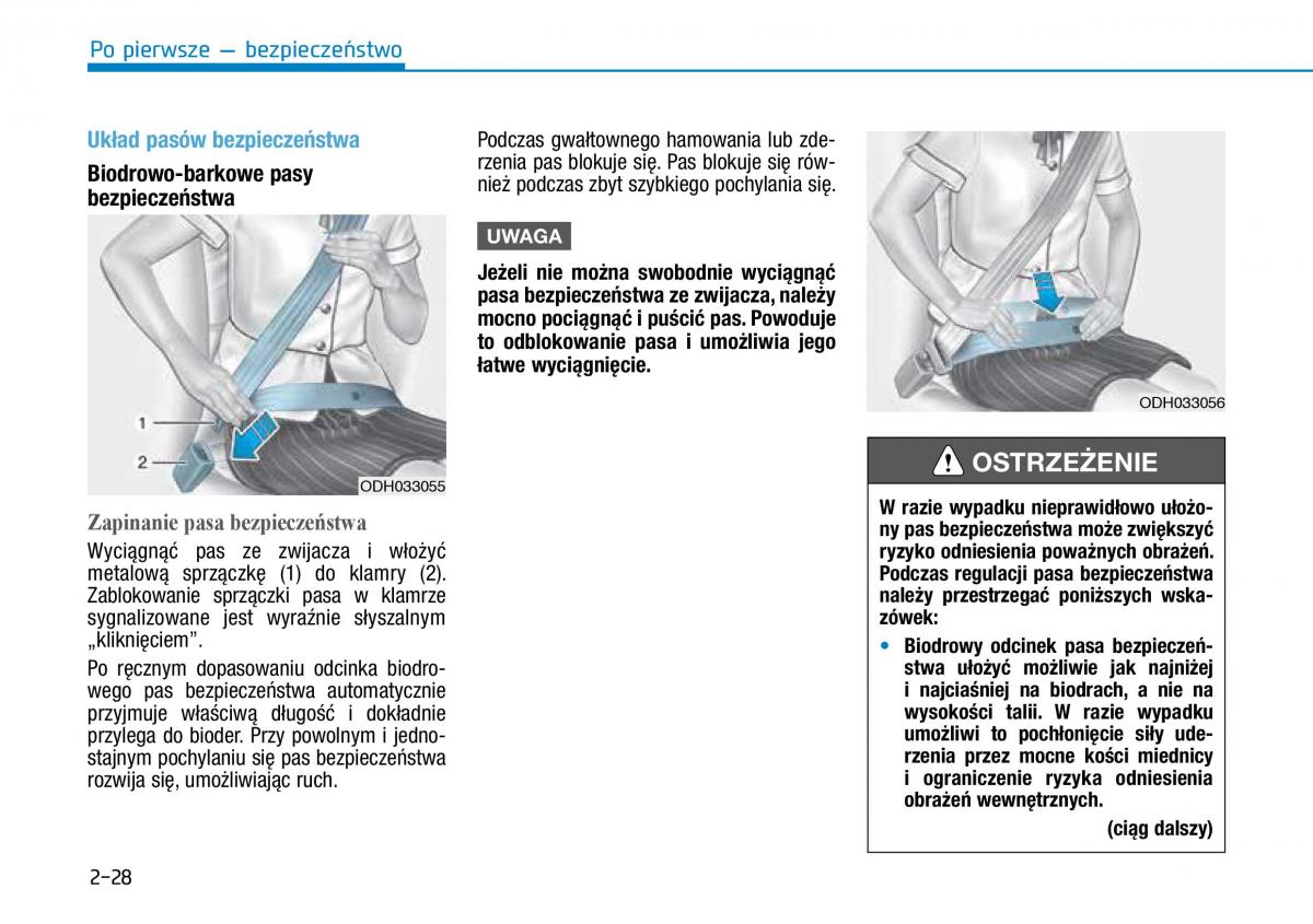 Hyundai Ioniq Hybrid instrukcja obslugi / page 60