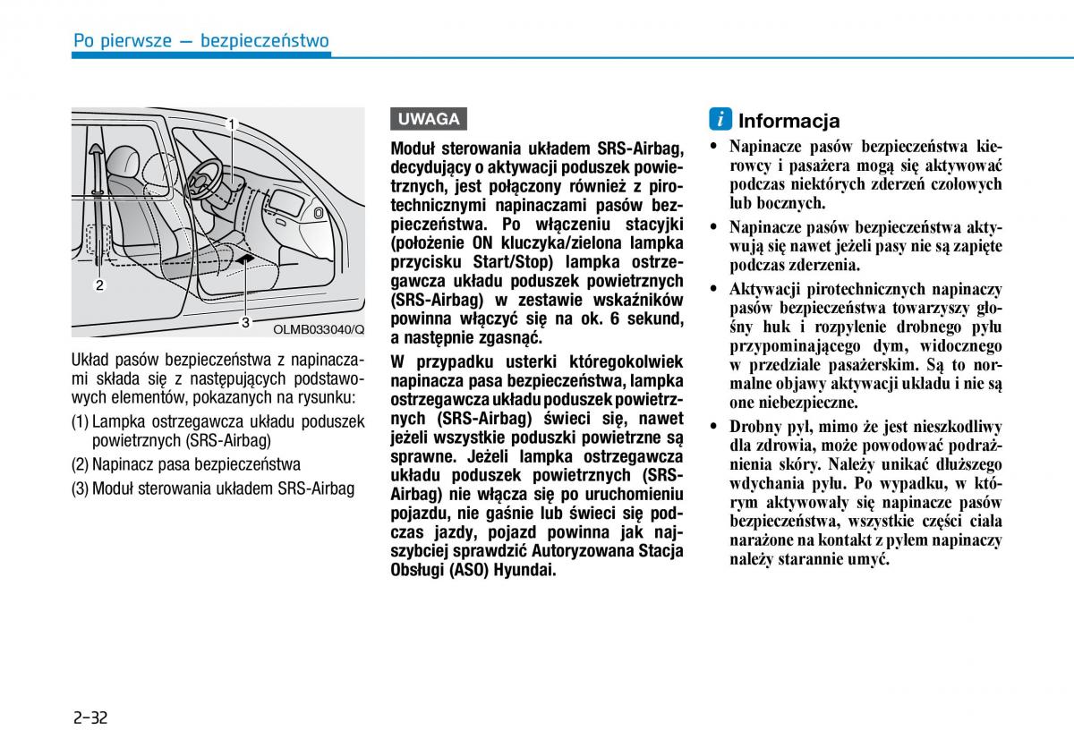 Hyundai Ioniq Hybrid instrukcja obslugi / page 64