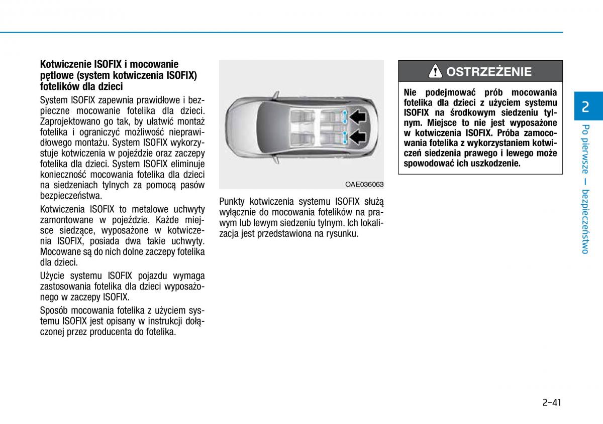 Hyundai Ioniq Hybrid instrukcja obslugi / page 73