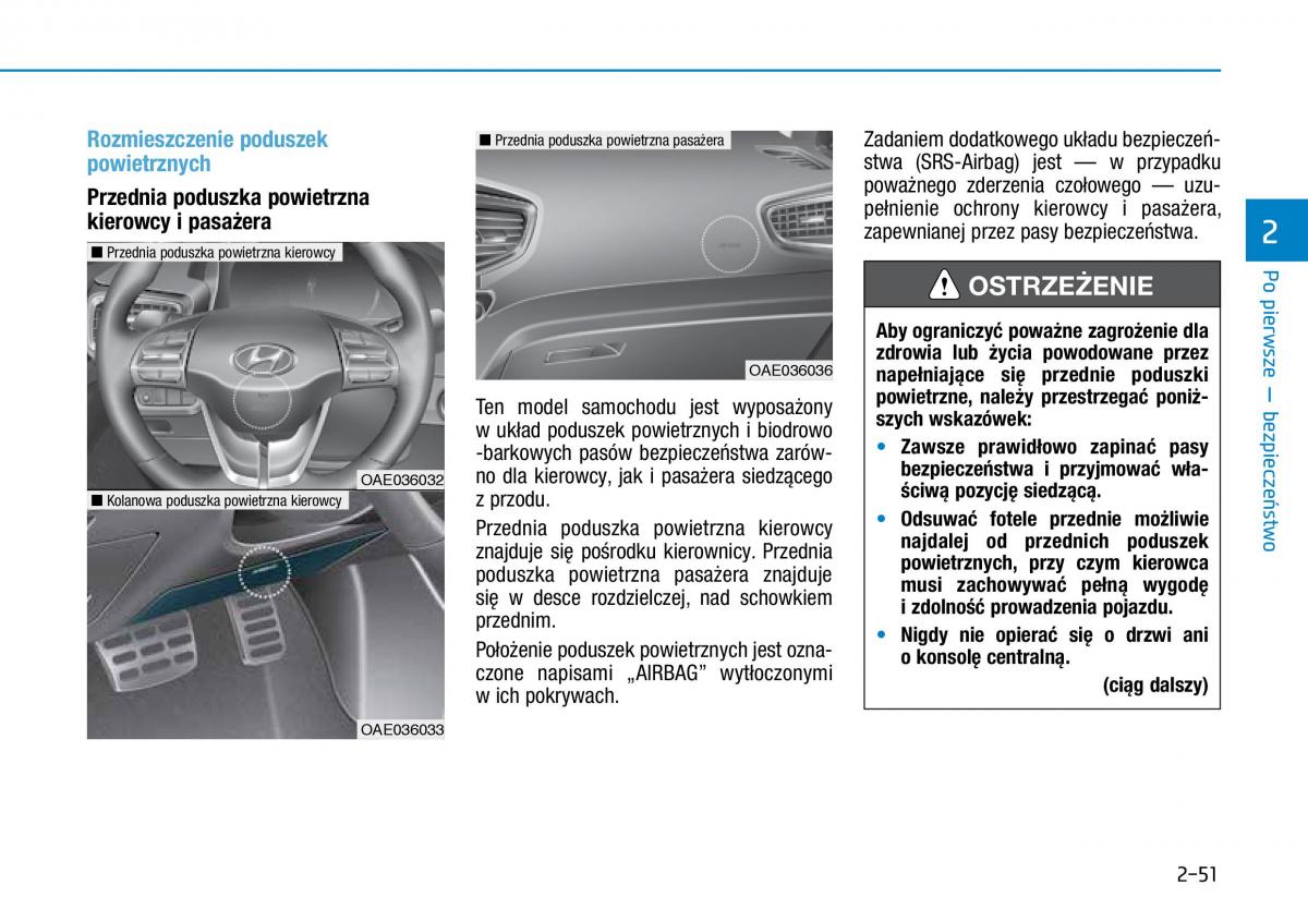 Hyundai Ioniq Hybrid instrukcja obslugi / page 83