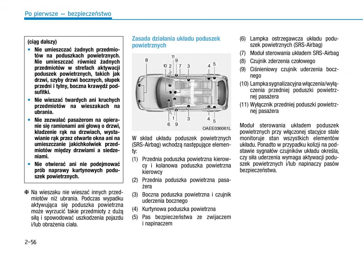 Hyundai Ioniq Hybrid instrukcja obslugi / page 88