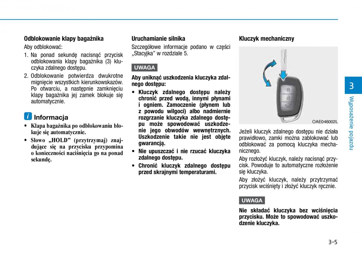 Hyundai Ioniq Hybrid instrukcja obslugi / page 106