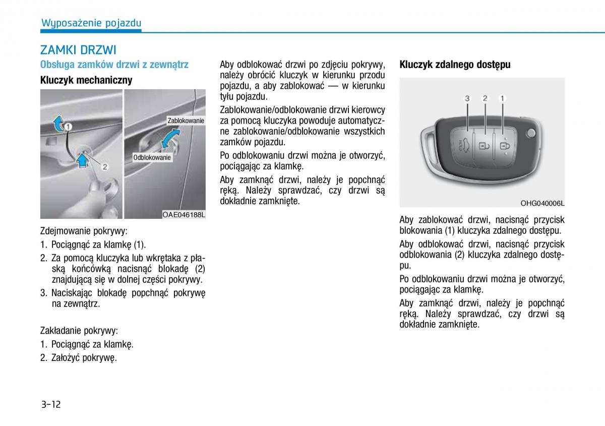 Hyundai Ioniq Hybrid instrukcja obslugi / page 113