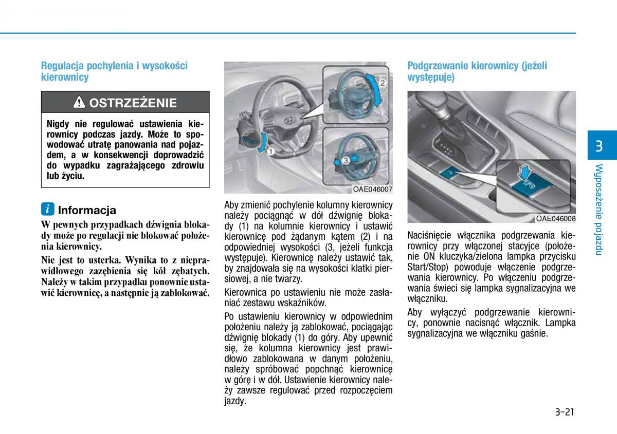 Hyundai Ioniq Hybrid instrukcja obslugi / page 122