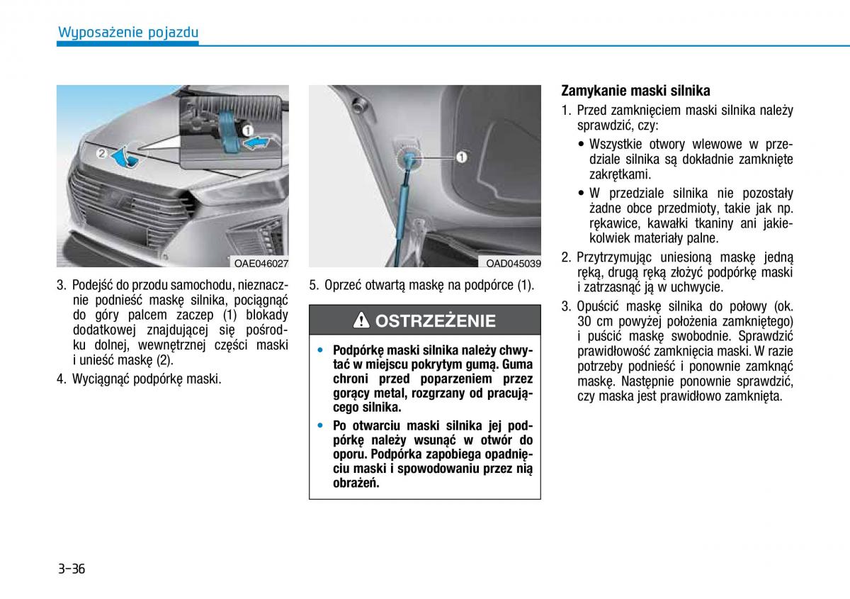 Hyundai Ioniq Hybrid instrukcja obslugi / page 137