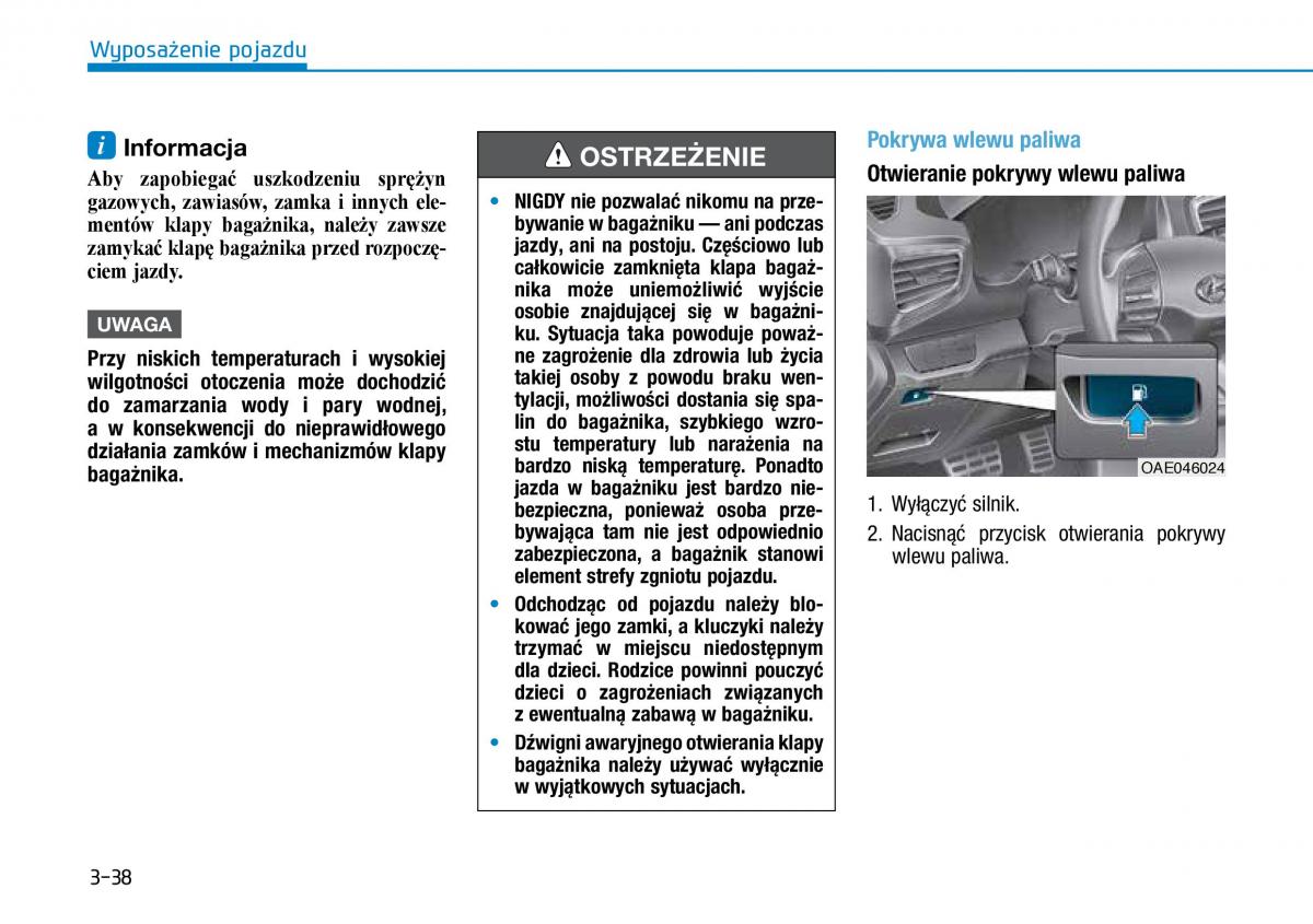 Hyundai Ioniq Hybrid instrukcja obslugi / page 139