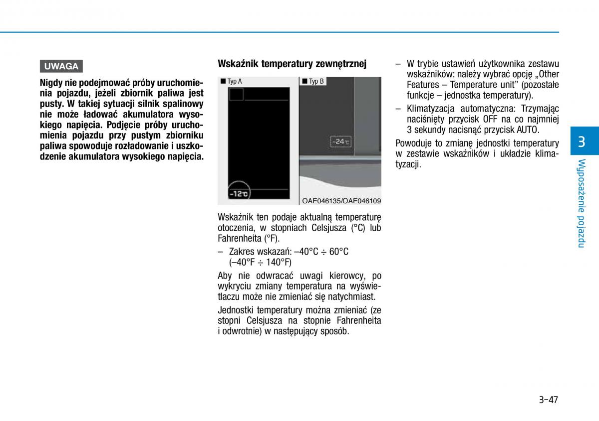 Hyundai Ioniq Hybrid instrukcja obslugi / page 148