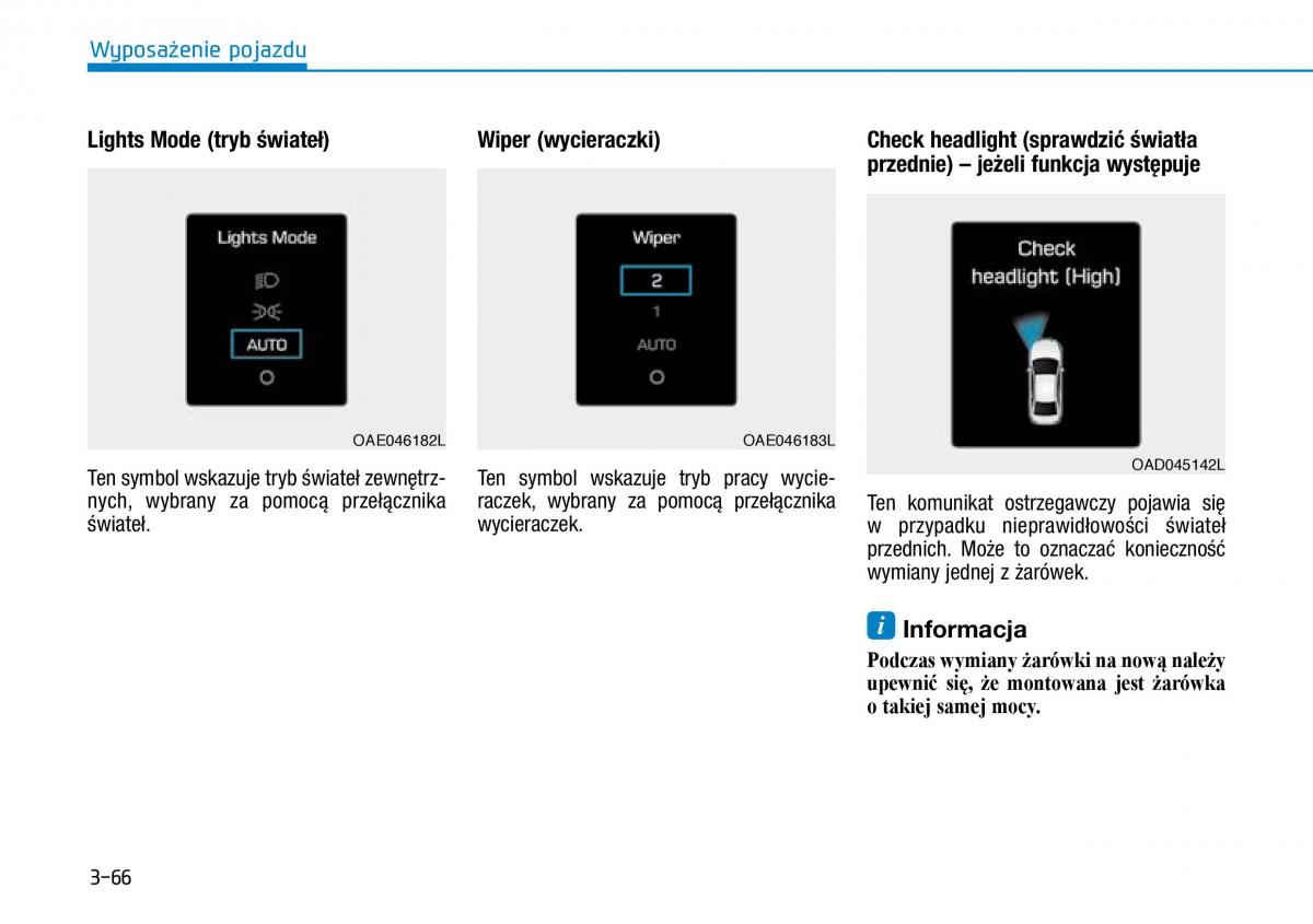 Hyundai Ioniq Hybrid instrukcja obslugi / page 167