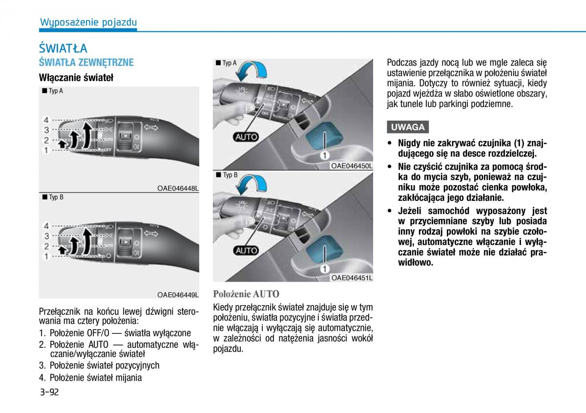 Hyundai Ioniq Hybrid instrukcja obslugi / page 193