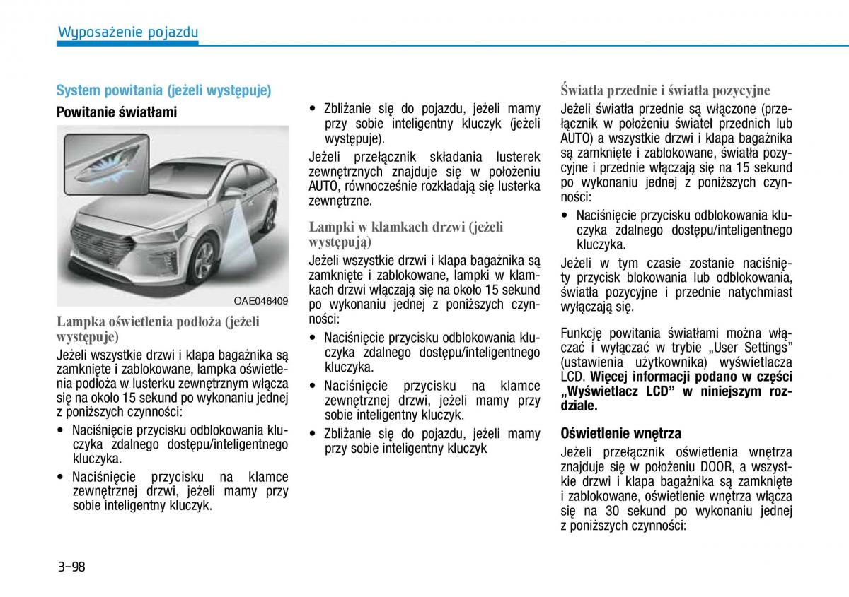 Hyundai Ioniq Hybrid instrukcja obslugi / page 199