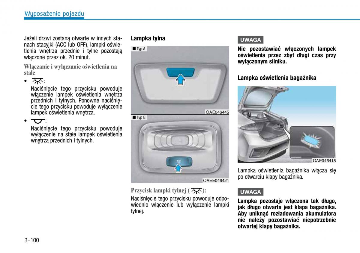 Hyundai Ioniq Hybrid instrukcja obslugi / page 201