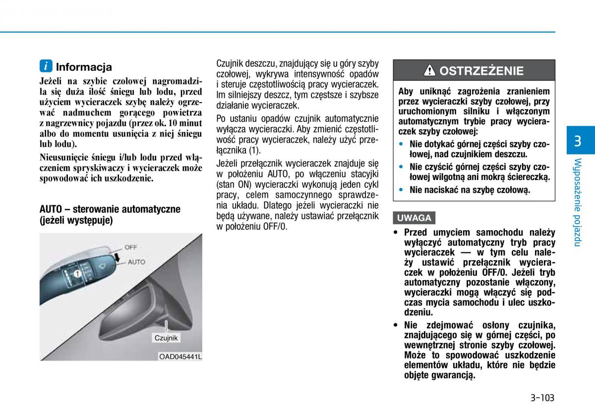 Hyundai Ioniq Hybrid instrukcja obslugi / page 204