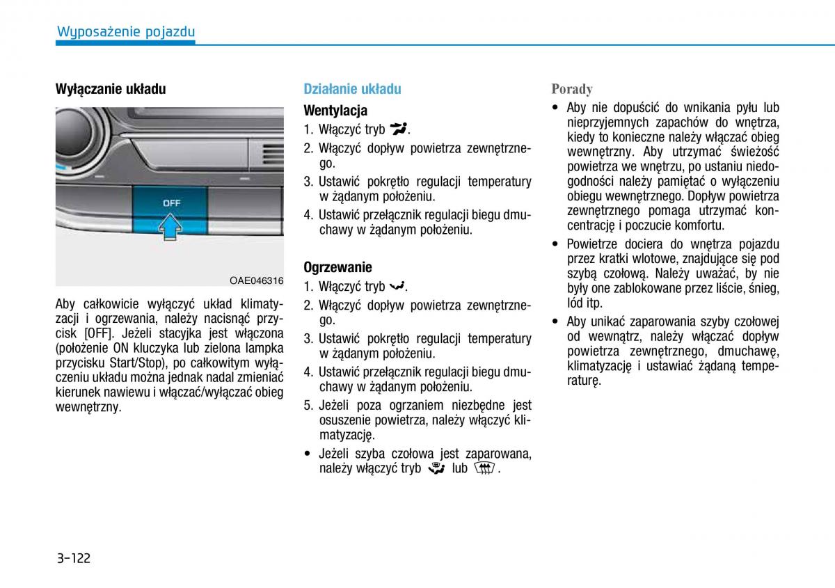 Hyundai Ioniq Hybrid instrukcja obslugi / page 223