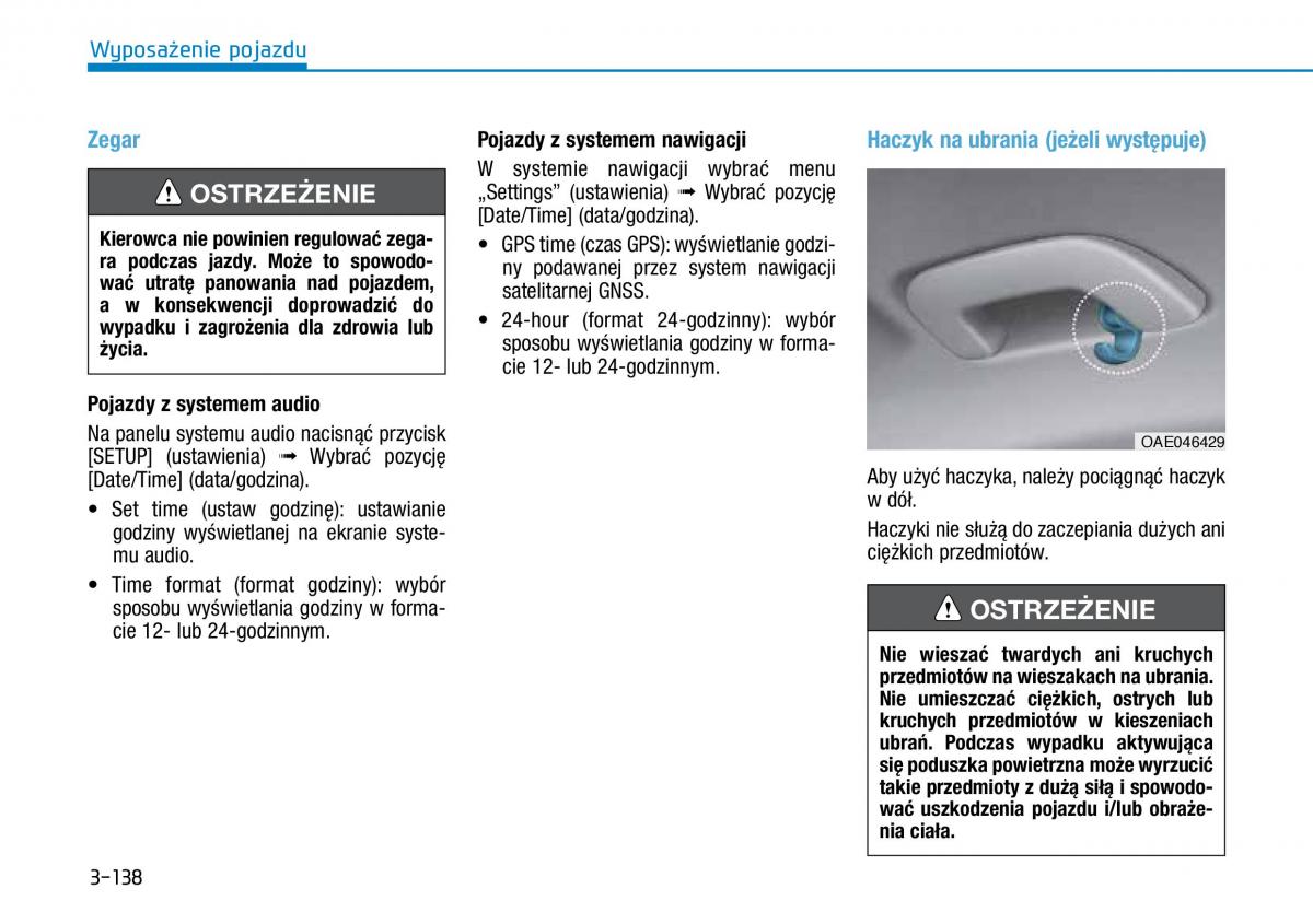 Hyundai Ioniq Hybrid instrukcja obslugi / page 239