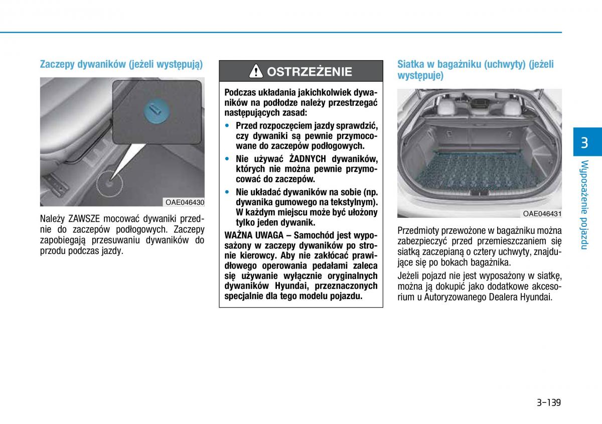 Hyundai Ioniq Hybrid instrukcja obslugi / page 240