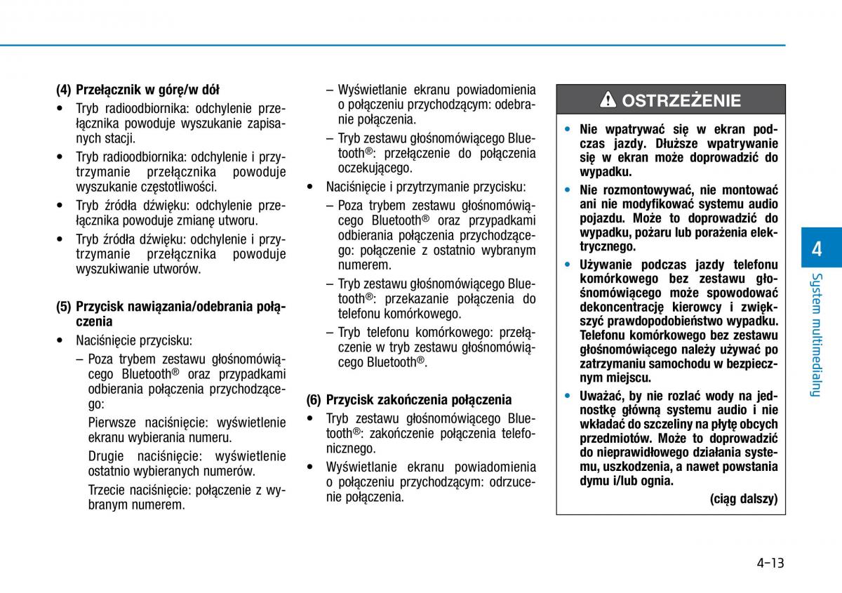 Hyundai Ioniq Hybrid instrukcja obslugi / page 254