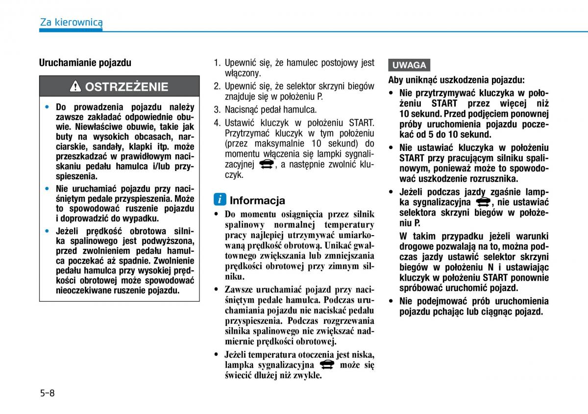 Hyundai Ioniq Hybrid instrukcja obslugi / page 291