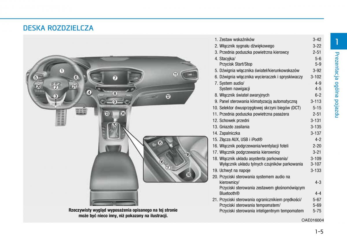 Hyundai Ioniq Hybrid instrukcja obslugi / page 31