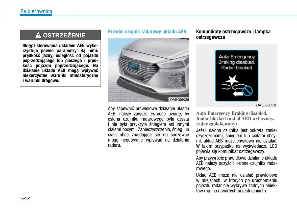 Hyundai Ioniq Hybrid instrukcja obslugi / page 335