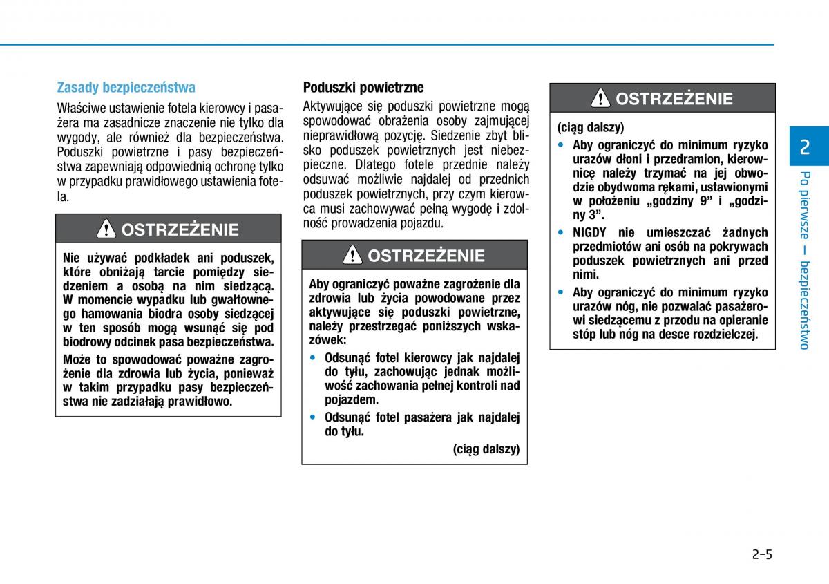 Hyundai Ioniq Hybrid instrukcja obslugi / page 37