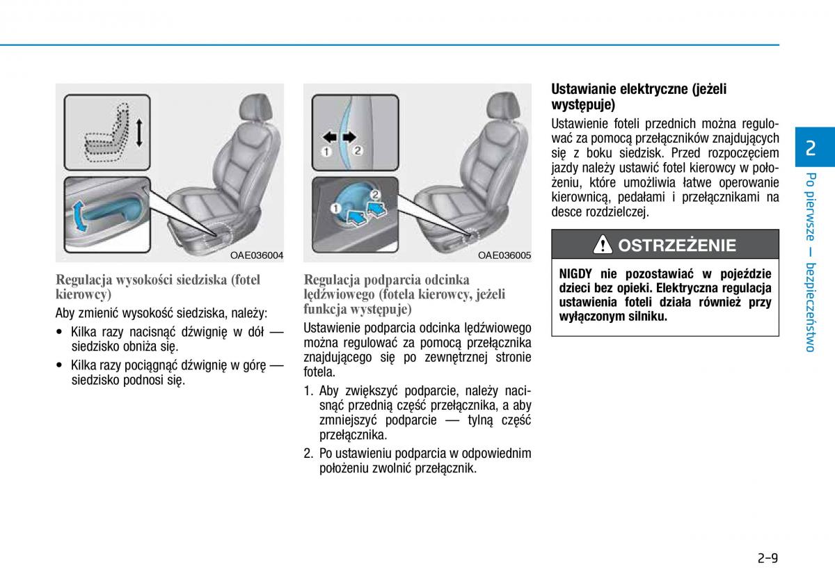 Hyundai Ioniq Hybrid instrukcja obslugi / page 41