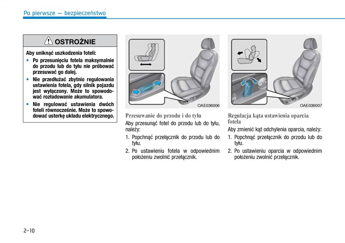 Hyundai Ioniq Hybrid instrukcja obslugi / page 42