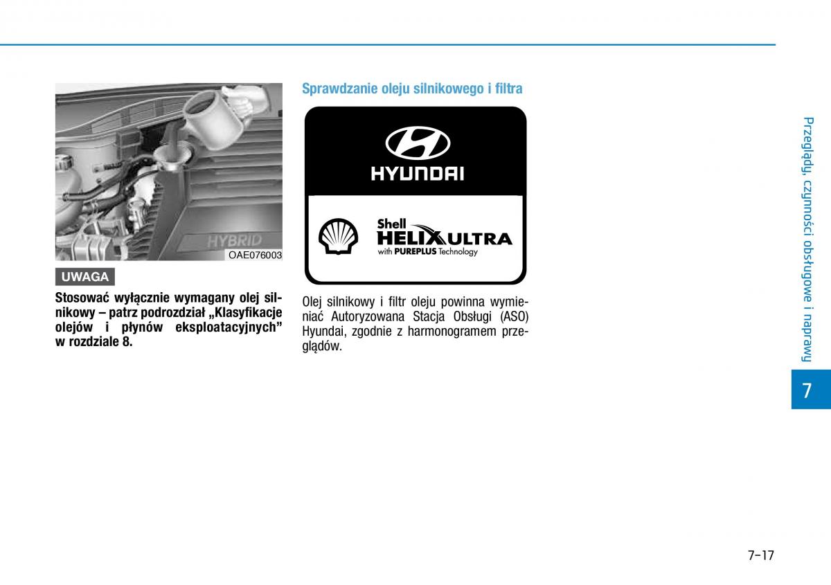 Hyundai Ioniq Hybrid instrukcja obslugi / page 437