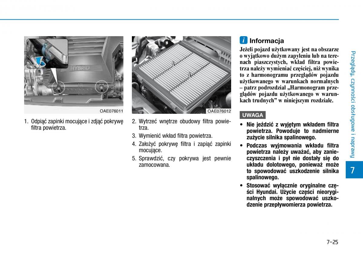 Hyundai Ioniq Hybrid instrukcja obslugi / page 445