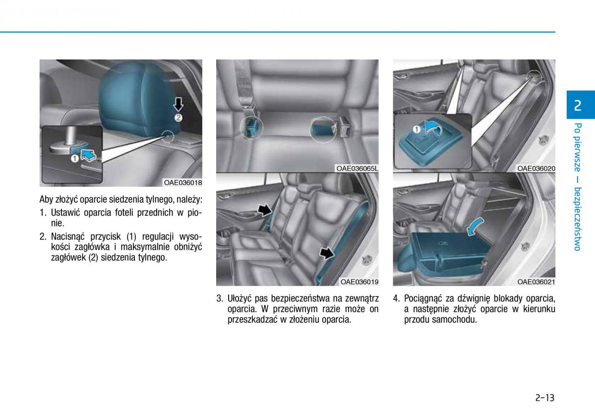 Hyundai Ioniq Hybrid instrukcja obslugi / page 45